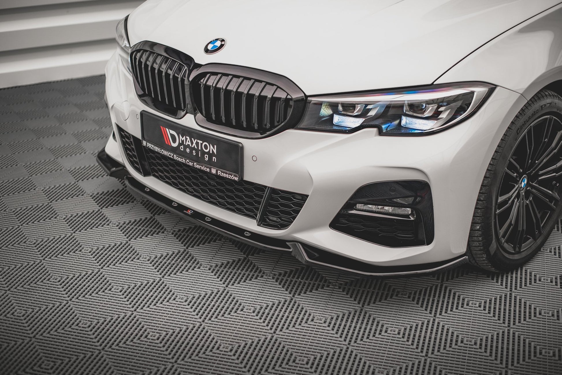 Front Ansatz V.4 für BMW 3er G20 / G21 M-Paket Carbon Look