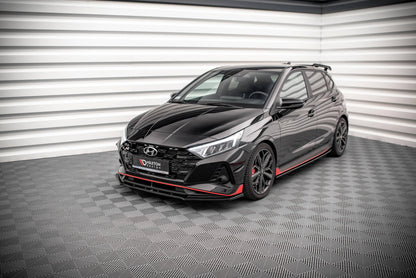Seitenschweller Ansatz für Hyundai I20 N Mk3 schwarz Hochglanz
