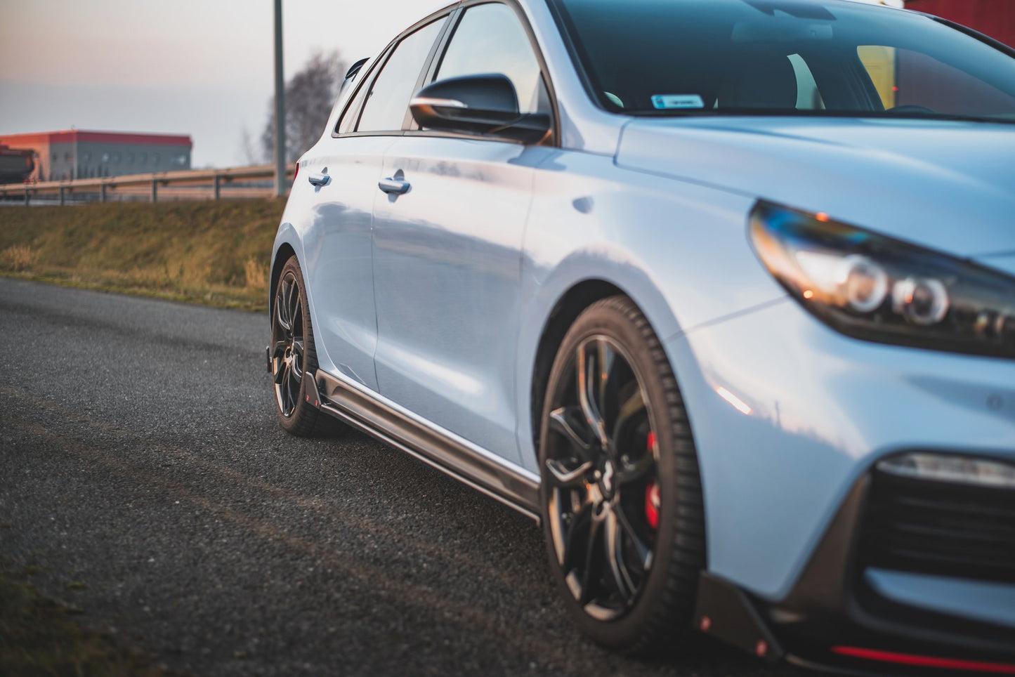 Seitenschweller Ansatz für + Flaps  V.5 Hyundai I30 N Mk3 / Mk3 FL Hatchback/Fastback