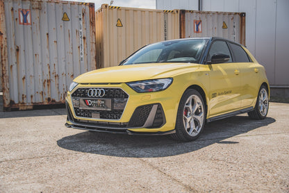 Front Ansatz V.3 für Audi A1 S-Line GB Carbon Look