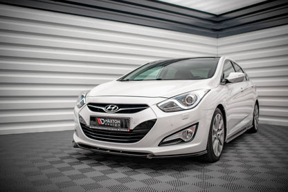 Front Ansatz für Hyundai I40 Mk1 schwarz Hochglanz