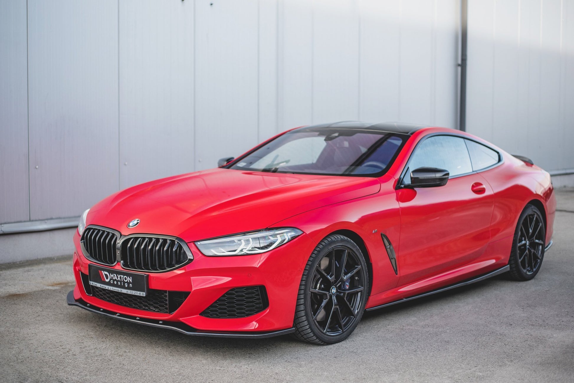 Front Ansatz V.1 für BMW 8 Coupe G15 / 8 Gran Coupe M Paket G16 Carbon Look