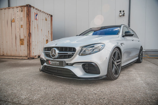 Front Ansatz V.2 für Mercedes-Benz E63 AMG Kombi/Limousine S213/W213 Carbon Look