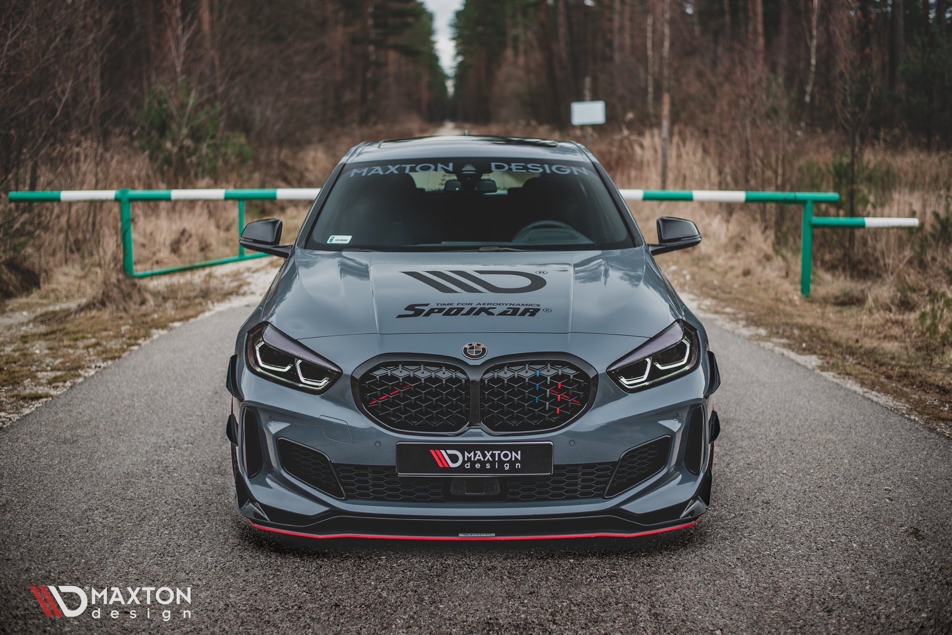 Stoßstangenflügel vorne (Canards) BMW 1er F40 M-Paket / M135i