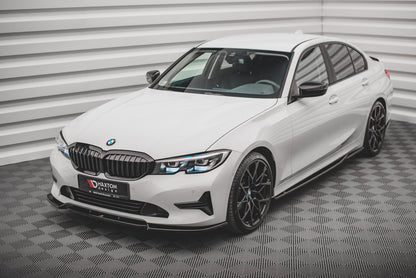 Front Ansatz V.1 für BMW 3er G20 / G21 schwarz Hochglanz
