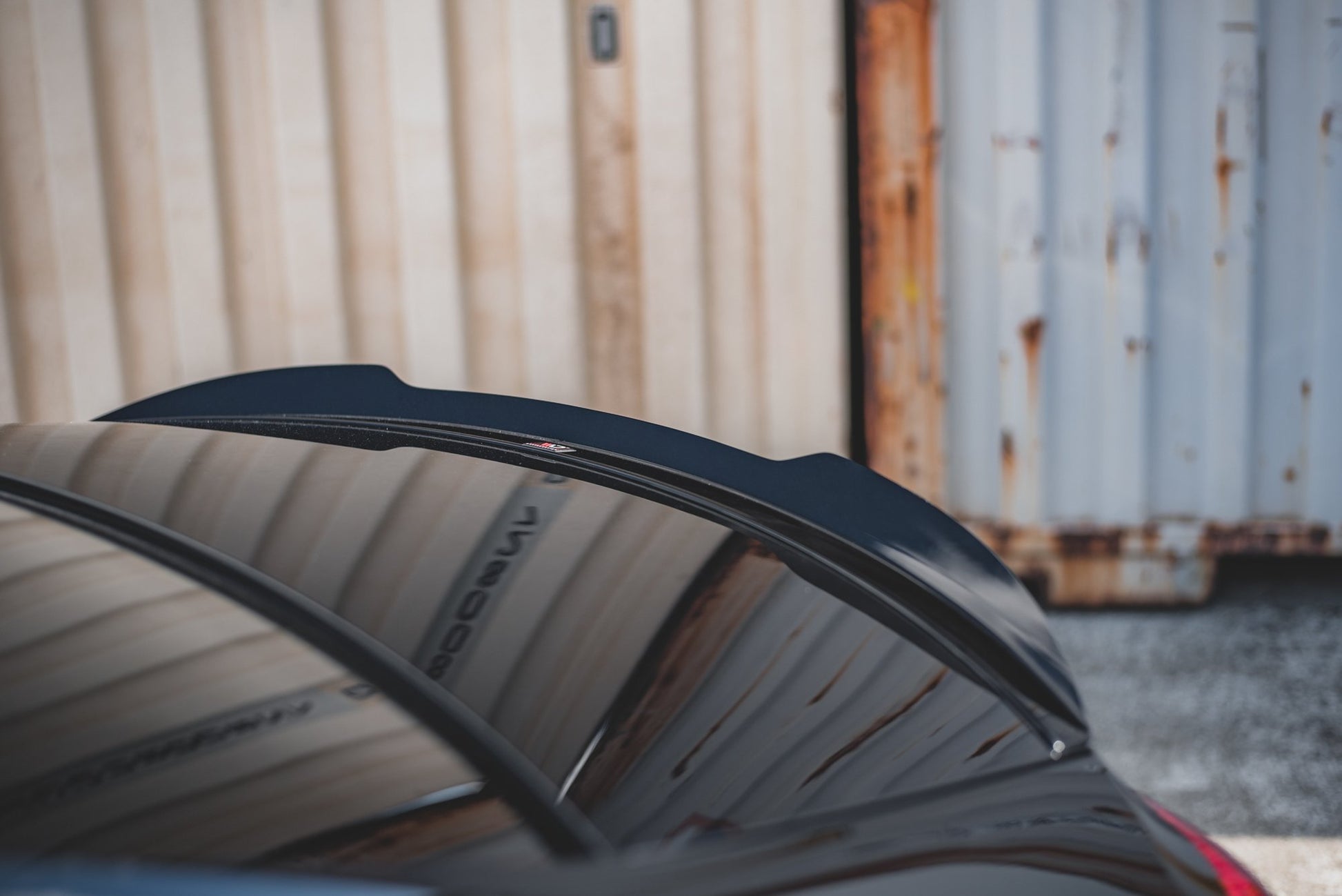 Spoiler CAP für Mercedes-Benz CLS AMG-Line / 53AMG C257  schwarz Hochglanz