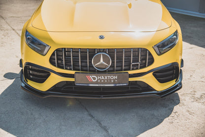 Front Ansatz V.1 für Mercedes-AMG A 45 S W177 schwarz matt