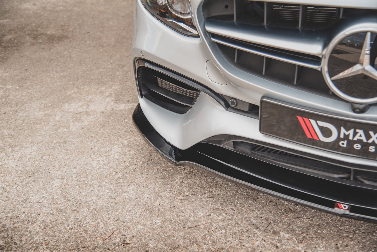 Front Ansatz V.1 für Mercedes-Benz E63 AMG Kombi/Limousine S213/W213 Carbon Look