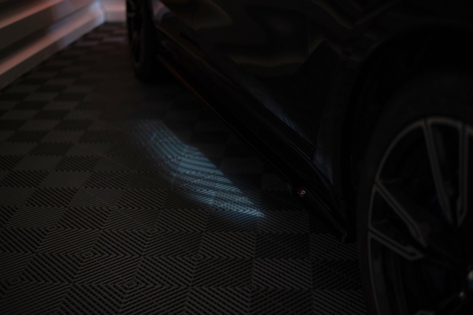 Seitenschweller Ansatz für BMW X7 M G07 Carbon Look