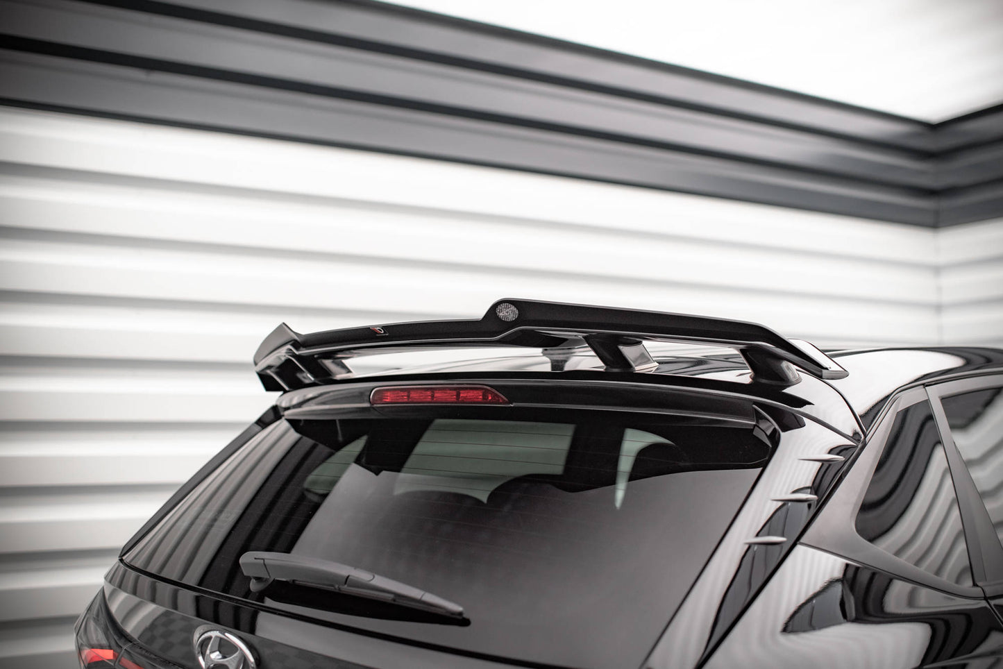 Spoiler CAP für Hyundai I20 N Mk3 Carbon Look