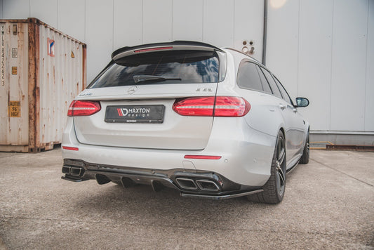 Spoiler CAP für Mercedes-Benz E63 AMG Kombi S213 Carbon Look