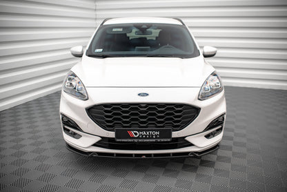 Front Ansatz für Ford Kuga ST-Line Mk3 schwarz Hochglanz