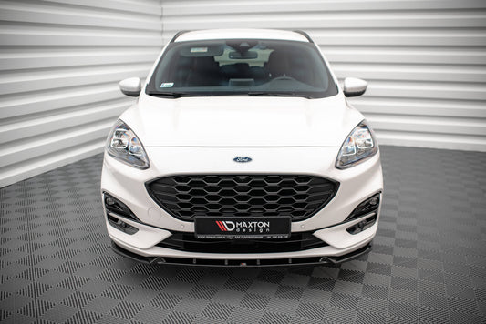 Front Ansatz für Ford Kuga ST-Line Mk3 schwarz Hochglanz