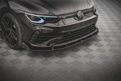 Front Ansatz +Flaps für V.2 Volkswagen Golf R Mk8