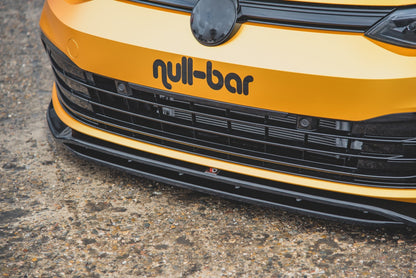 Front Ansatz V.2 für VW Golf 8  schwarz Hochglanz
