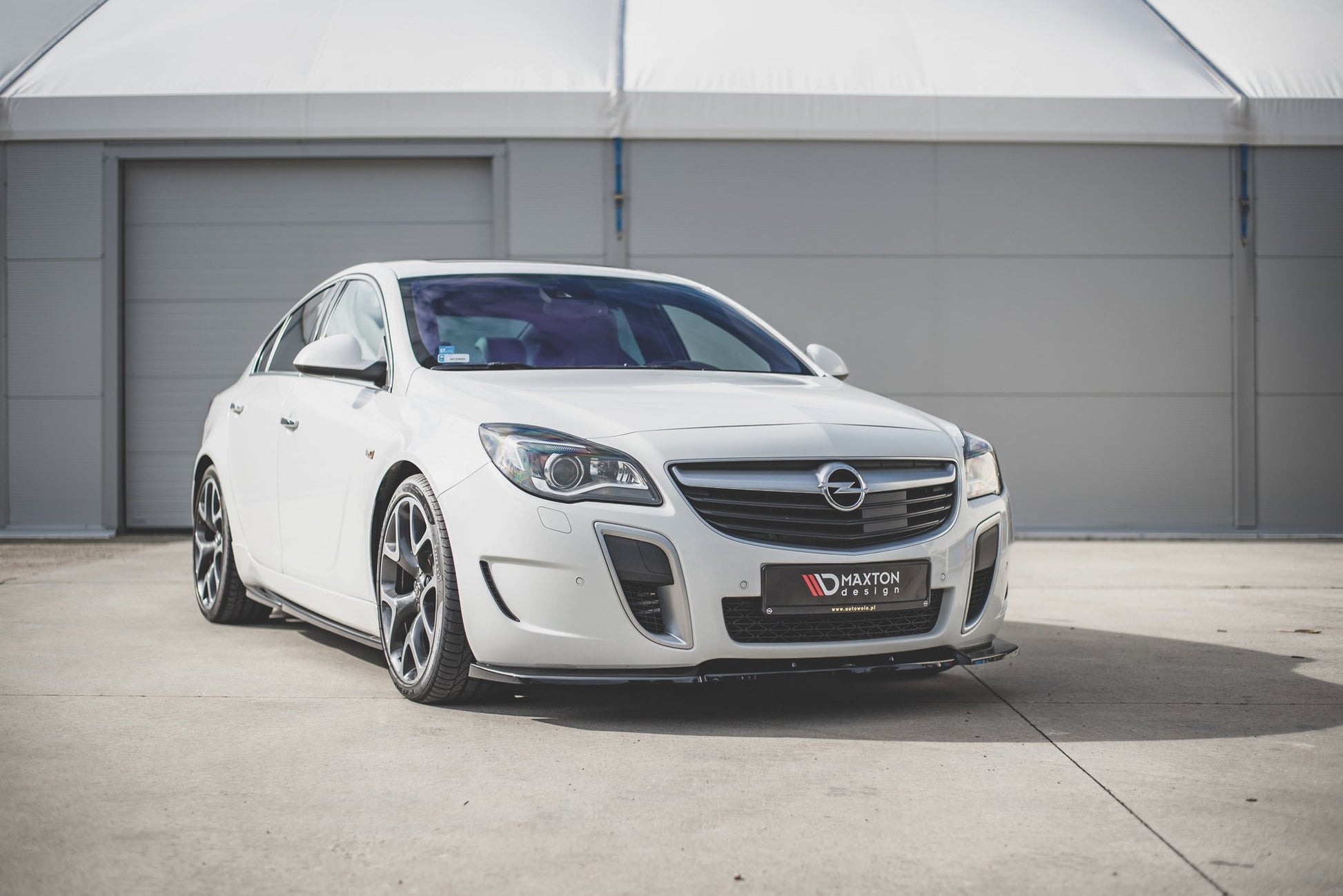 Front Ansatz V.1 für Opel Insignia Mk. 1 OPC Facelift Carbon Look