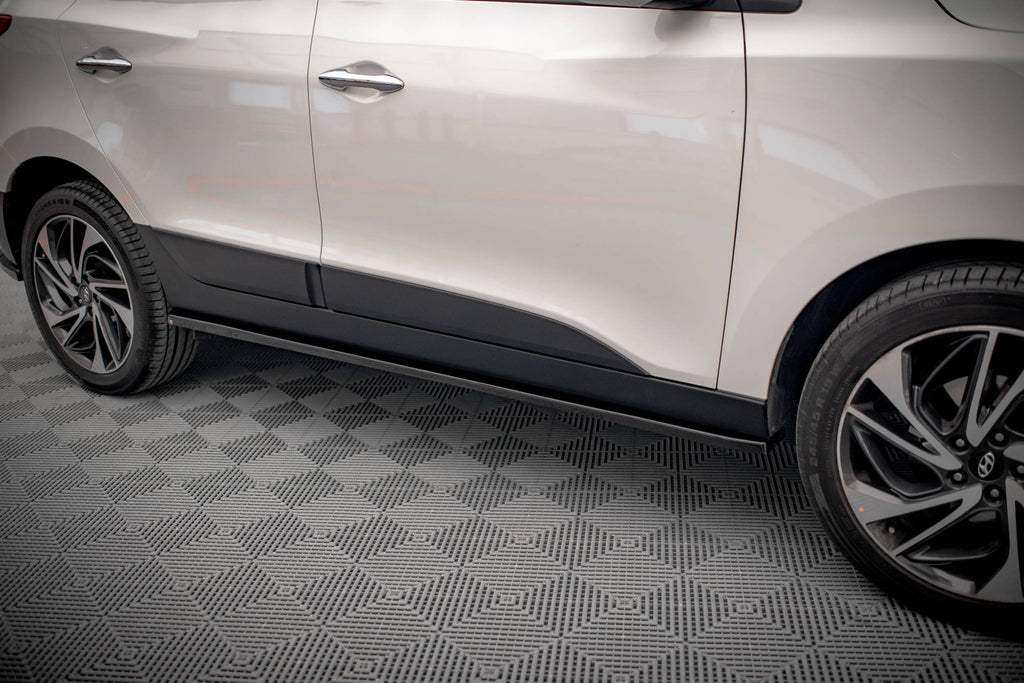 Seitenschweller Ansatz für Hyundai ix35 Mk1 Carbon Look