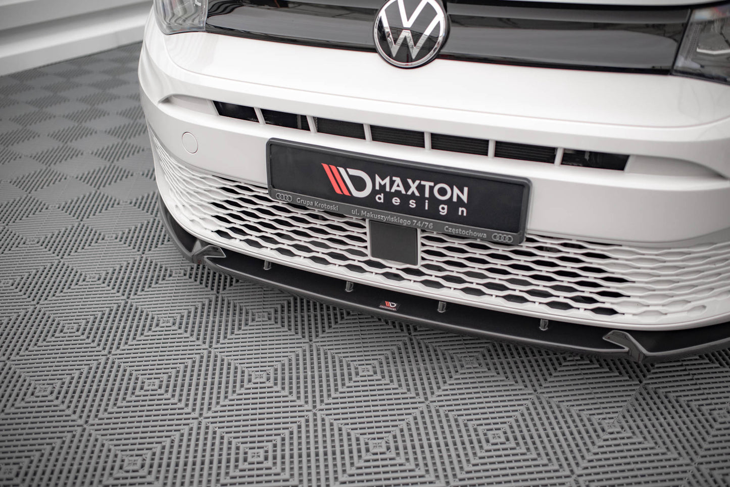 Front Ansatz V.2 für Volkswagen Caddy Mk5 Carbon Look