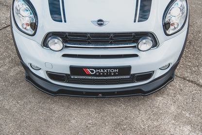 Front Ansatz für Mini Countryman Mk1 JCW  schwarz Hochglanz