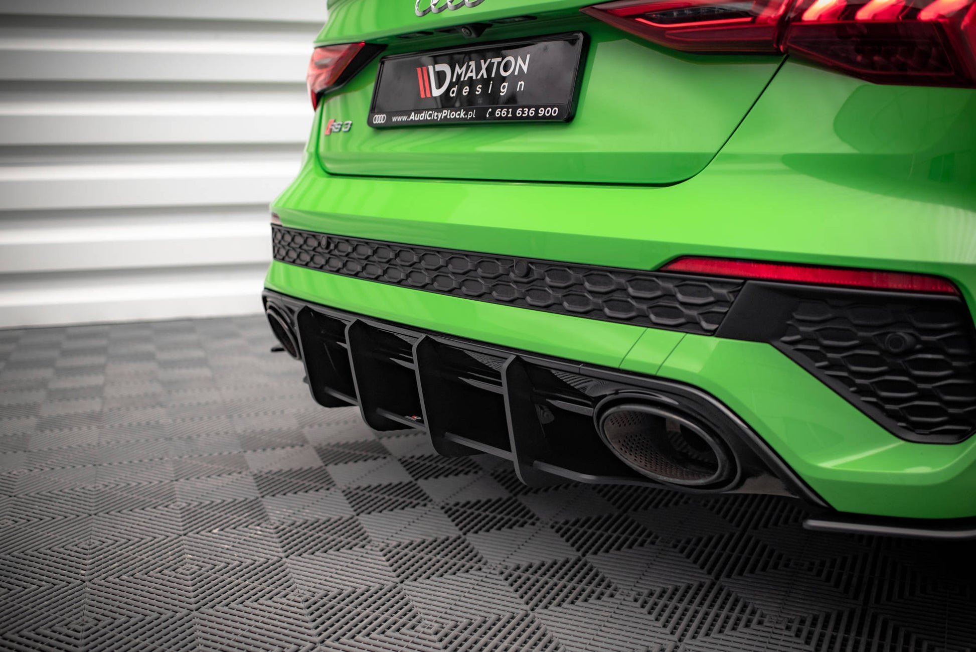 Street Pro Heckschürze für Audi RS3 Limousine 8Y