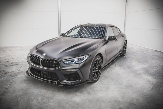 Front Ansatz V.3 für BMW M8 Gran Coupe F93 schwarz Hochglanz