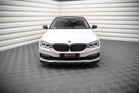 Front Ansatz V.2 für BMW 5er G30 schwarz matt