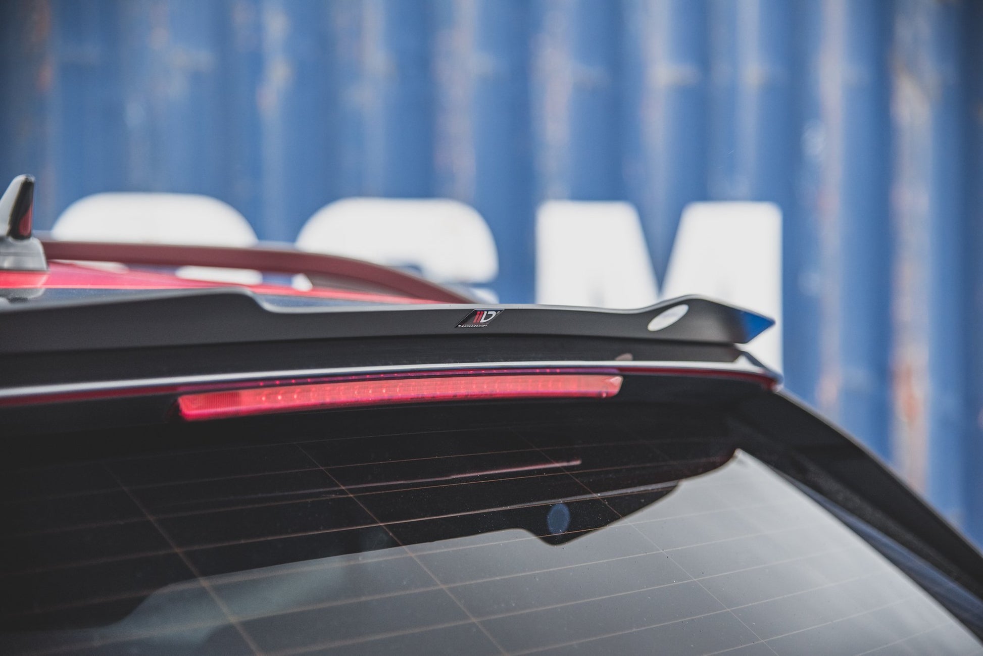 Spoiler CAP für Skoda Kamiq schwarz Hochglanz