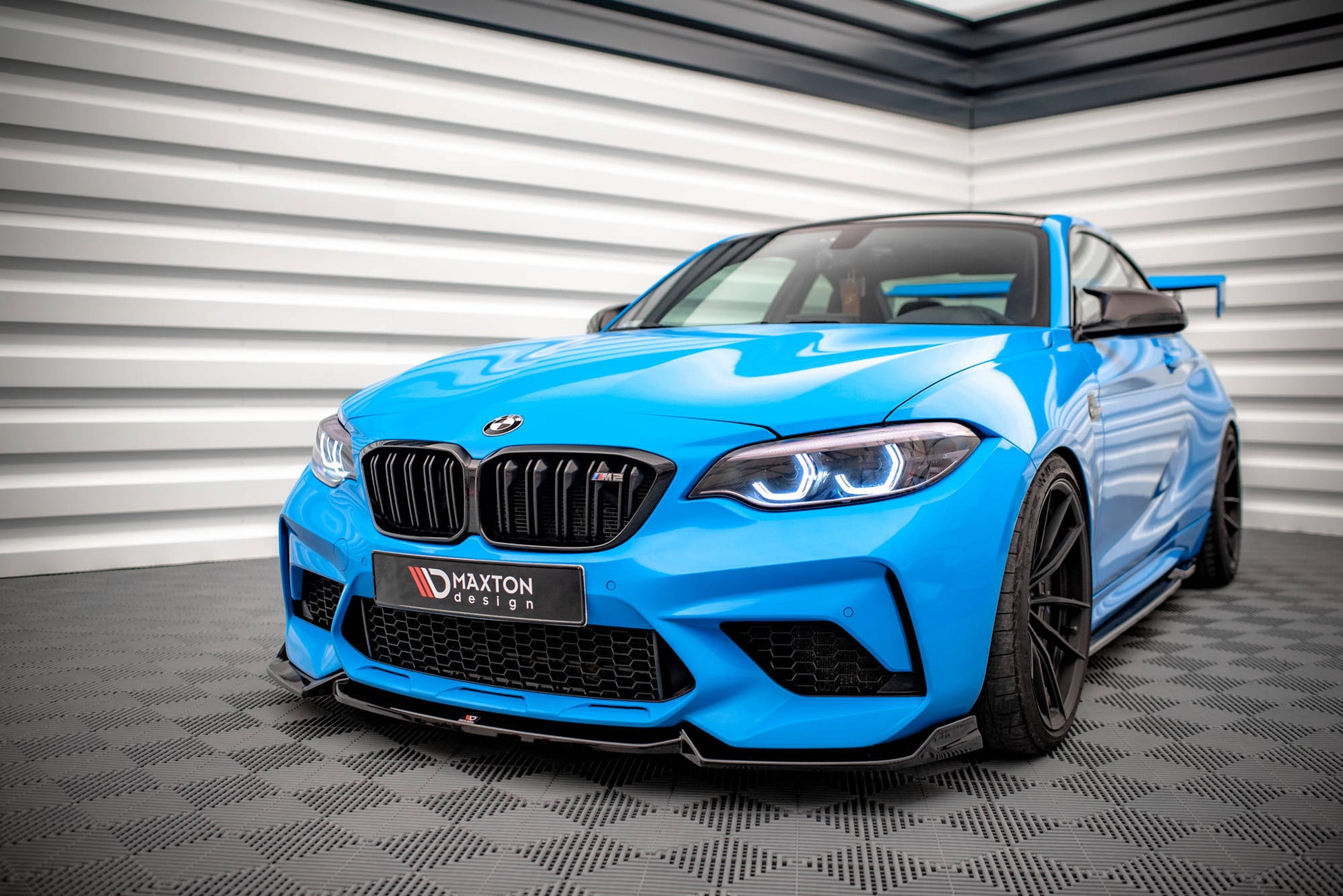 Front Ansatz V.2 für BMW M2 Competition F87 Carbon Look