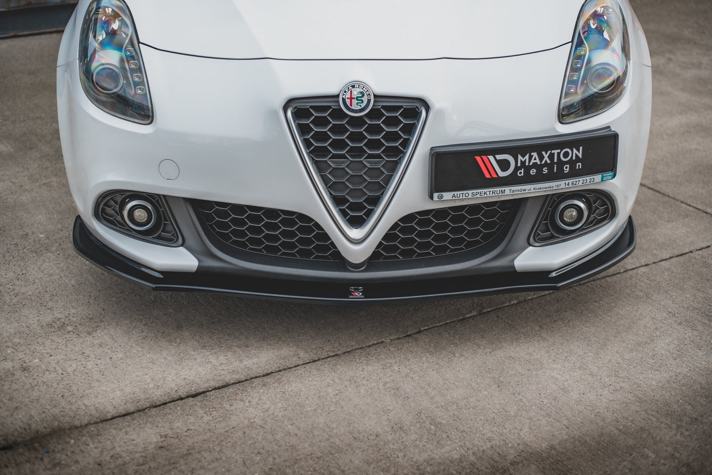 Front Ansatz V.2 für Alfa Romeo Giulietta  Carbon Look