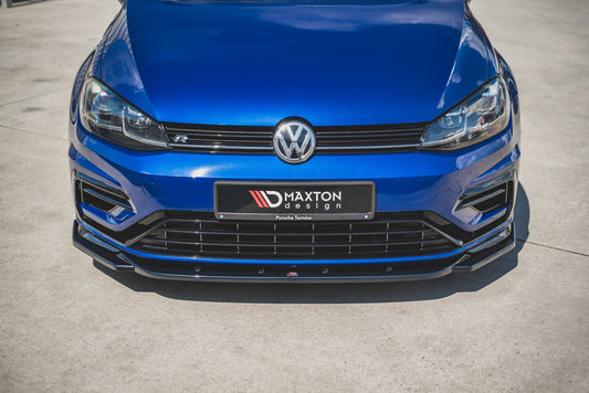 Front Ansatz für V.9 VW Golf 7 R / R-Line Facelift Carbon Look