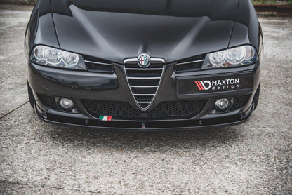 Front Ansatz für Alfa Romeo 156 Facelift schwarz Hochglanz
