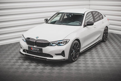 Front Ansatz V.2 für BMW 3er G20 / G21 schwarz Hochglanz