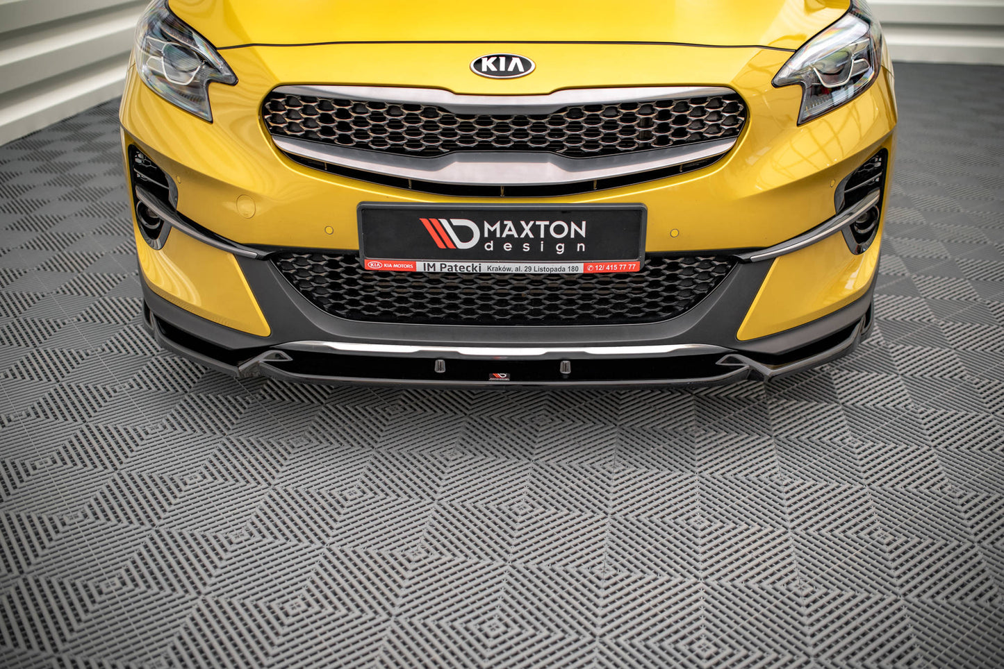 Front Ansatz für Kia XCeed Mk1 Carbon Look