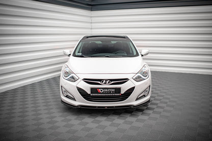 Front Ansatz für Hyundai I40 Mk1 schwarz Hochglanz