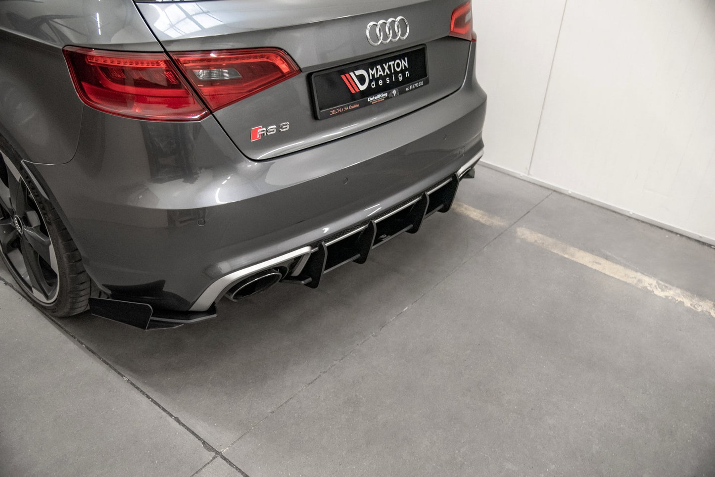 Robuste Racing Heckschürze V.1 für Audi RS3 8V Sportback