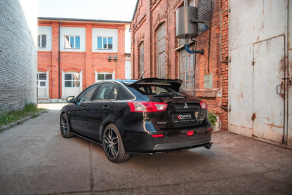 Seitenschweller Ansatz für Mitsubishi Lancer Mk8 Carbon Look