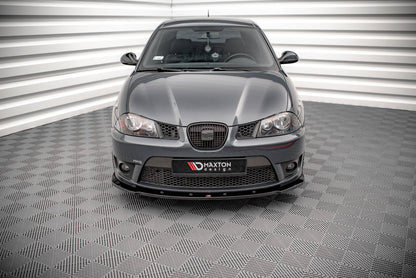 Front Ansatz V.1 für Seat Ibiza Cupra Mk3 schwarz Hochglanz