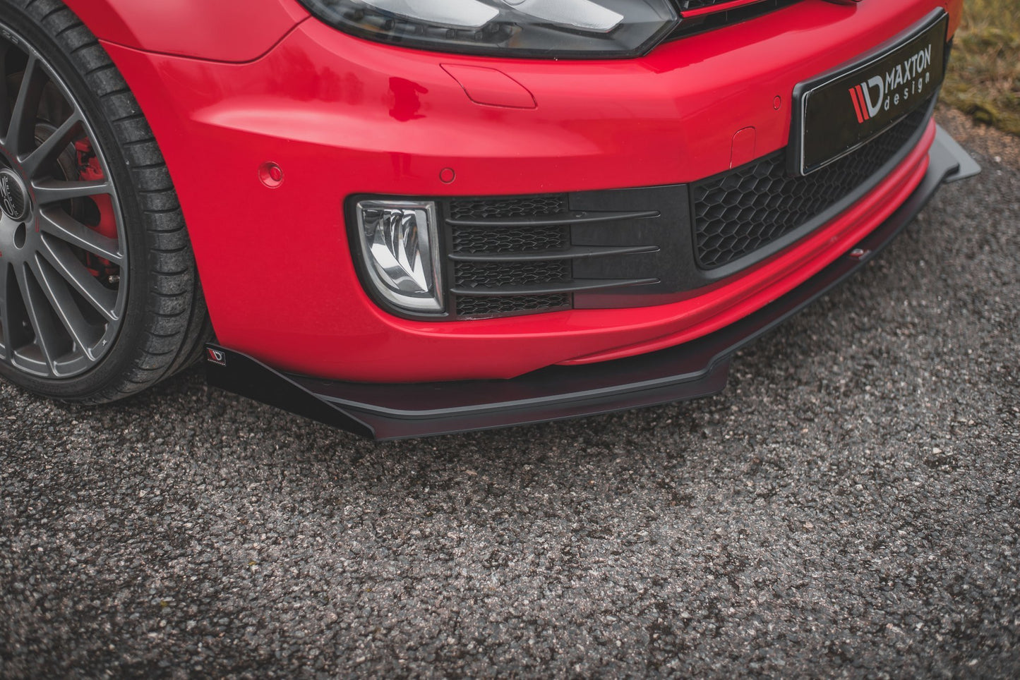 Flaps Volkswagen Golf GTI Mk6 schwarz Hochglanz