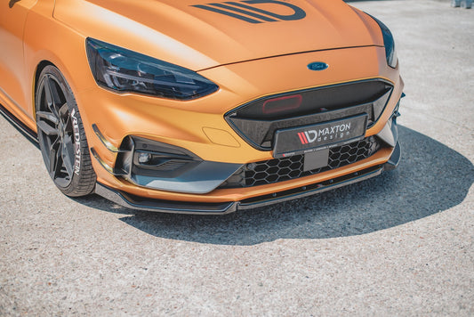 Front Ansatz V.7 für Ford Focus ST / ST-Line Mk4 Carbon Look