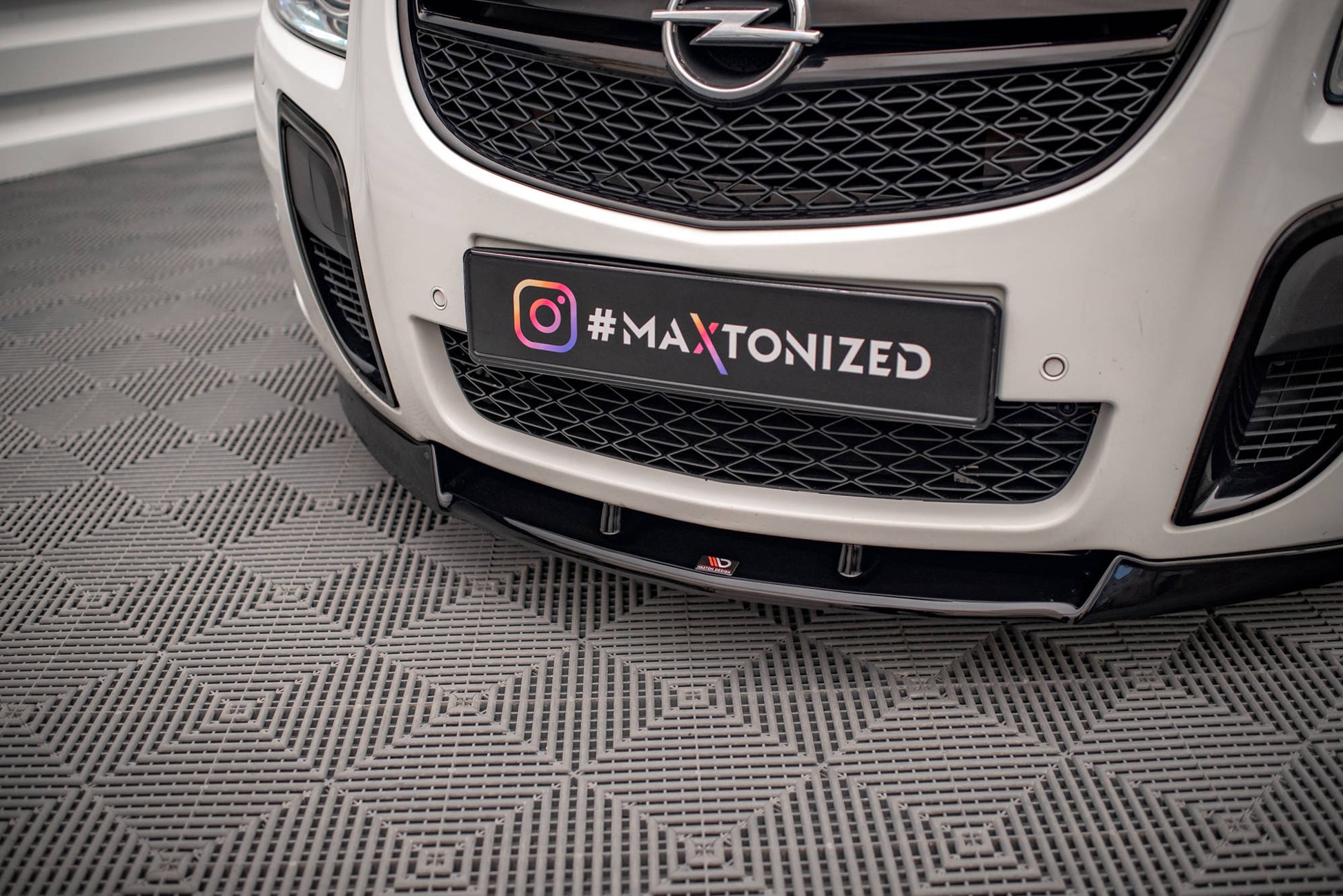 Front Ansatz V.1 für Opel Insignia OPC Mk1 Carbon Look