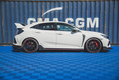 Robuste Racing Seitenschweller Ansatz für für Honda Civic X Type-R