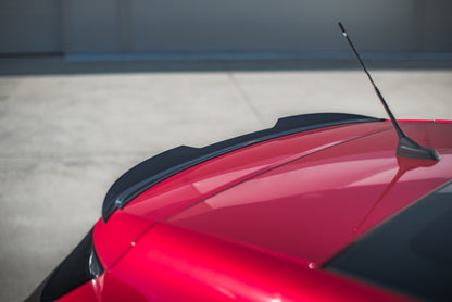 Spoiler CAP für Peugeot 308 GT Mk2 Facelift schwarz matt