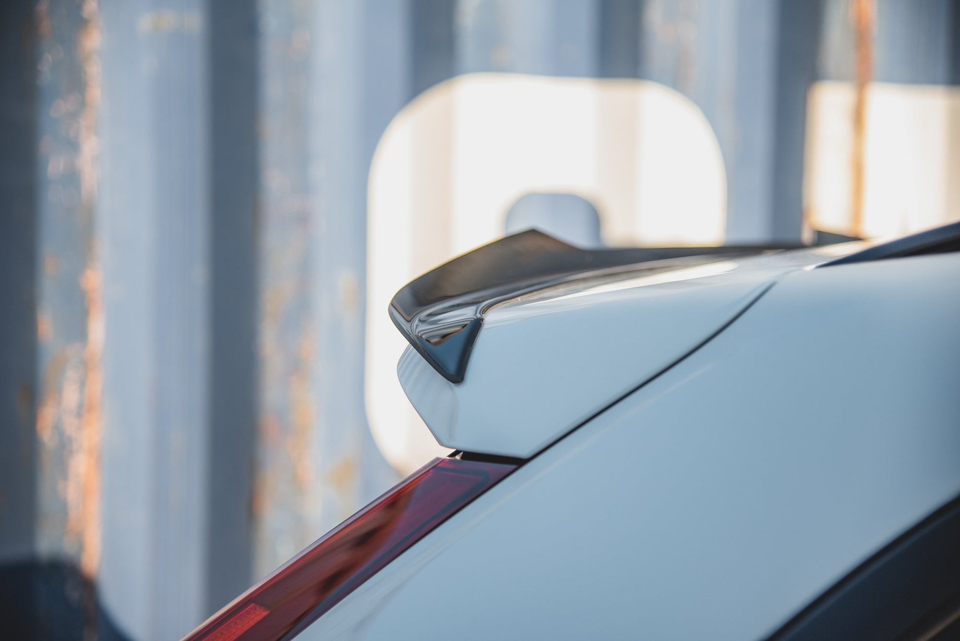 Spoiler CAP für Volvo XC60 Mk2 R-Design schwarz matt