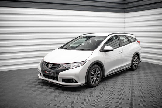 Seitenschweller Ansatz für Honda Civic Mk9 Carbon Look