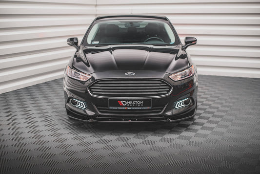 Front Ansatz für Ford Mondeo Mk5 schwarz matt