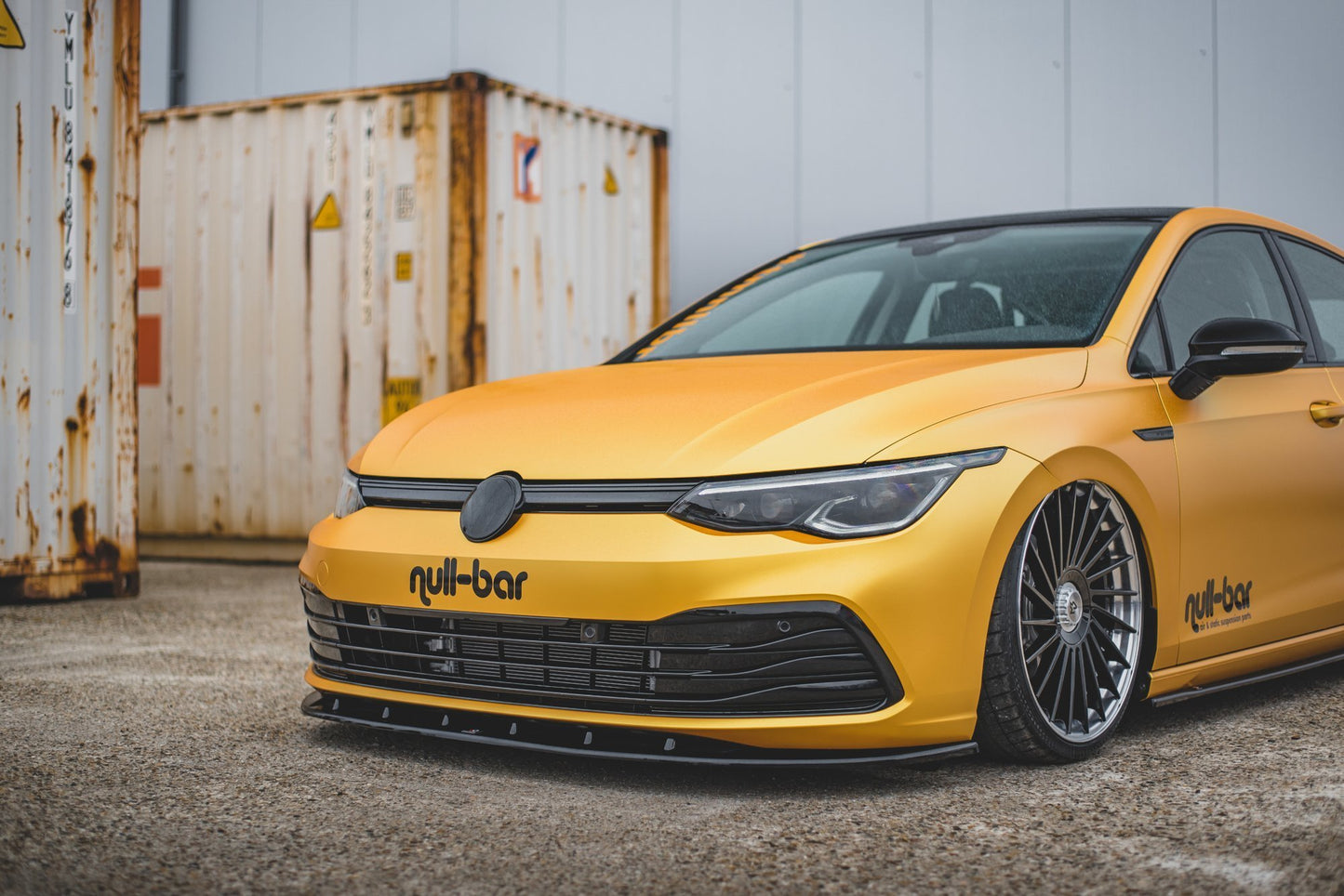 Front Ansatz V.1 für VW Golf 8  Carbon Look