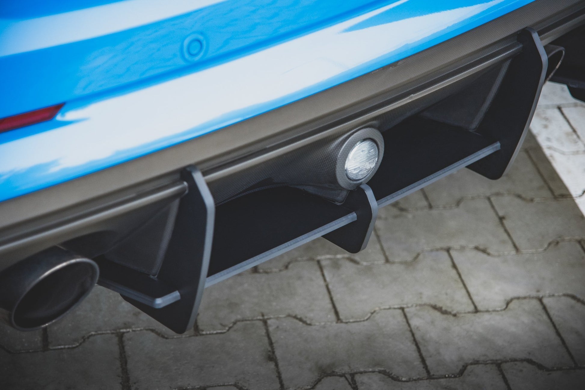 Robuste Racing Heckschürze für Ford Focus RS Mk3