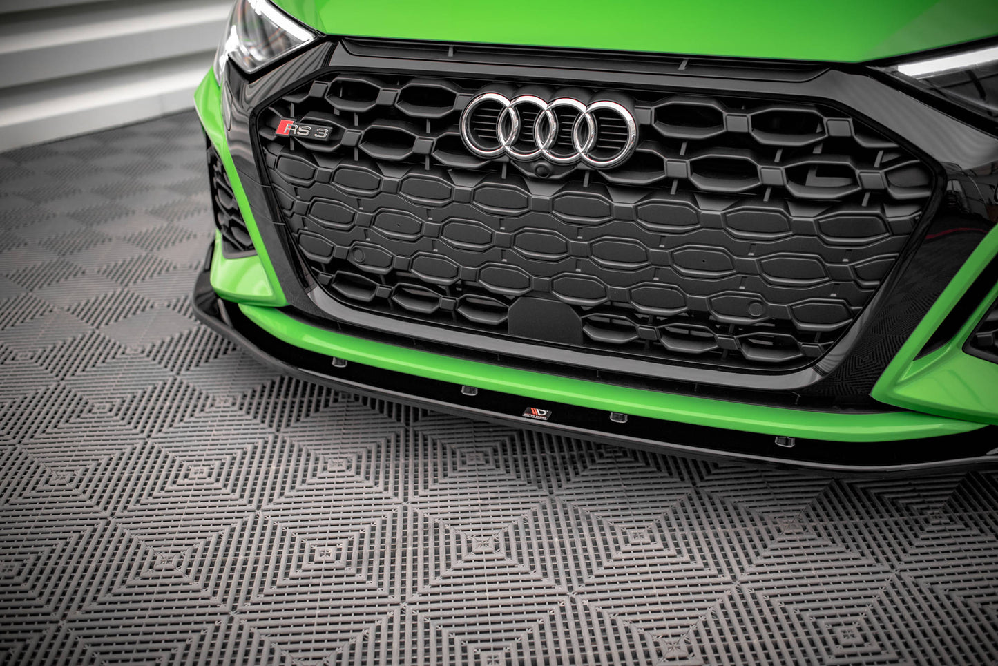Front Ansatz V.2 für Audi RS3 8Y schwarz matt
