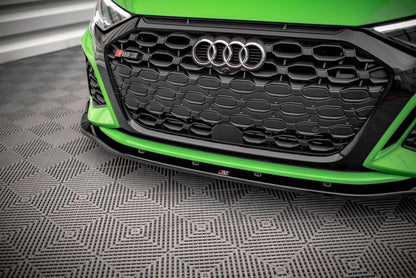 Front Ansatz V.2 für Audi RS3 8Y schwarz matt