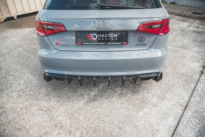 Robuste Racing Heck Ansatz Flaps Diffusor für Audi RS3 8V Sportback